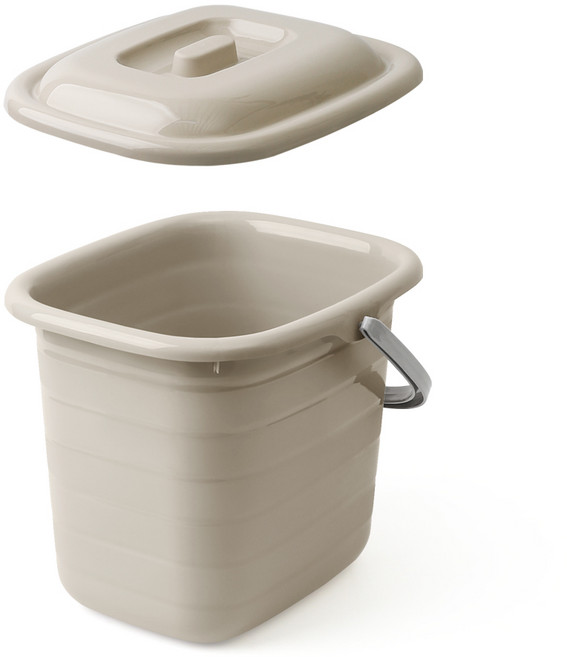 다용도 양동이 물통 바케스 세차버킷 대 베이지 20L