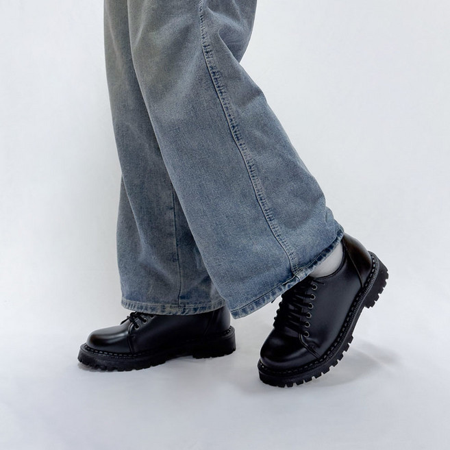 위드스텝스 남자구두 레더 6홀 남성더비로퍼 M113