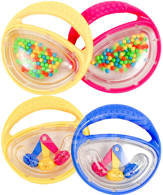 할릴릿 리쉬 러쉬 1개 쉐이커 딱딱이 색상 랜덤