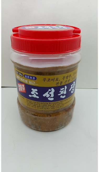 알메주 조선된장 2kg (하루배송 96%), 1개