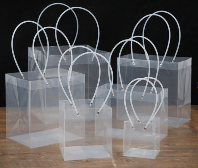 포장명가 튼튼한 꽃다발 화분 쇼핑백 10개