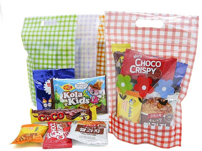 한봄 진로탐색 응원 간식 학교 단체행사 종합 과자 선물 세트 구디백 1098070, 단품