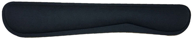 YB글로벌 메모리폼 마우스 키보드 손목보호패드 노트북 컴퓨터 초대형 장패드120-60cm, 키보드 손목보호패드-블랙, 1개