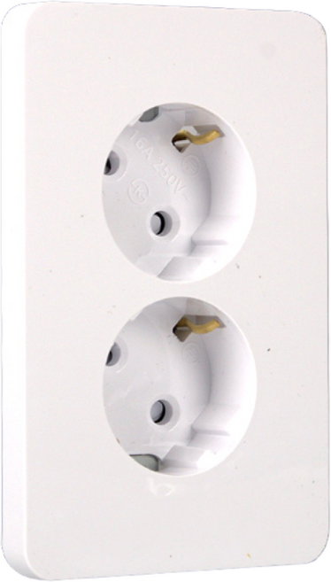 현대일렉트릭 국산 베뉴 매입 2구 콘센트, 1개