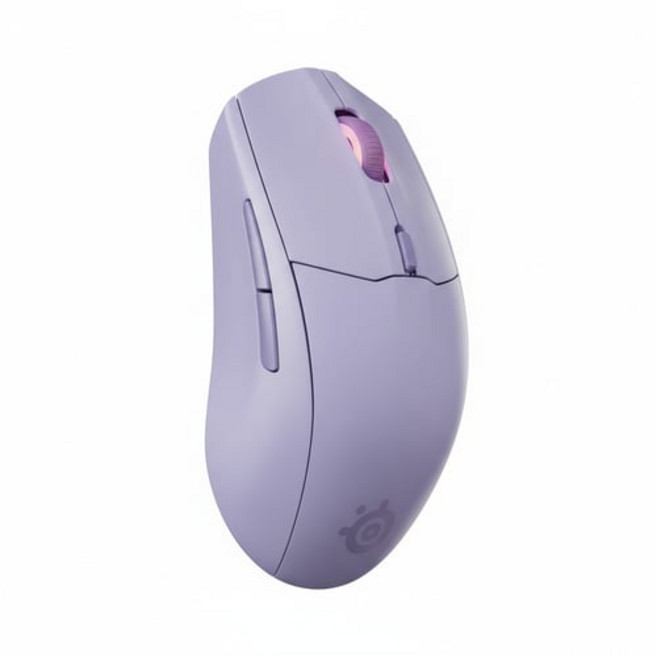 스틸시리즈 Rival 3 WL Gen 2 무선 게이밍 마우스 [Aqua or Black or Lavender or White], Dark Lavender Colour, 시리즈/Lavender