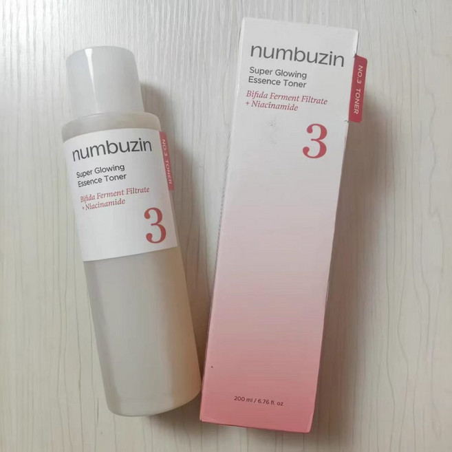 numbuzin 5+ 維他命密集柔膚水, 1件, No.3角質調理／緊緻毛孔 200ml, 200ml