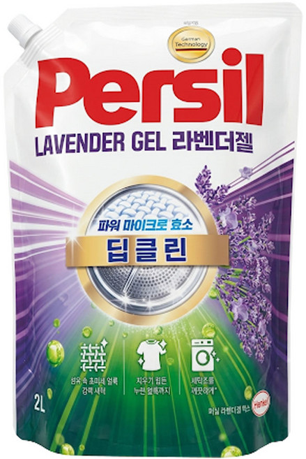 퍼실 라벤더젤 파워마이크로효소 딥클린2.0Lx2개