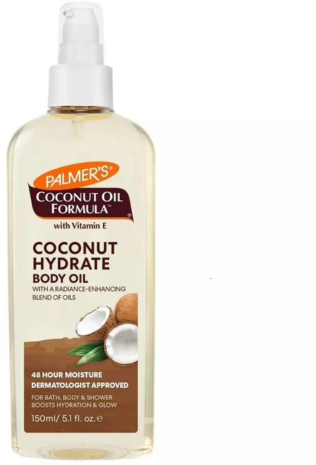 팔머즈 코코넛 하이드레이트 바디 오일, 혼합색상, 1개 - 쿠팡