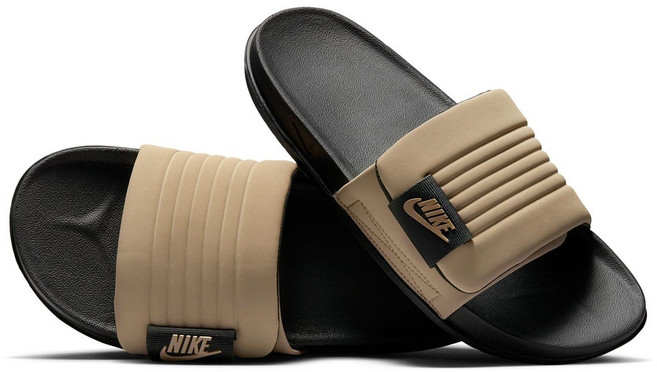 나이키 벨크로 패딩 스트랩 오프코트 어저스트 슬라이드