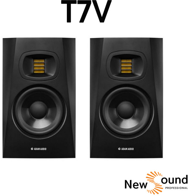 [뉴사운드] 정품 ADAM AUDIO T5V T7V T8V + 스탠드 케이블 패키지 5인치 7인치 8인치 / 홈레코딩 녹음 모니터 스피커/ 아담오디오, T7V+케이블
