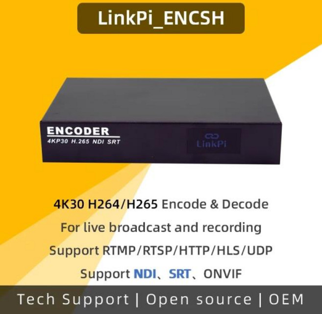 [ENCSH] HDMI SDI 인코더 디코더 4K 1080P NDI HX SRT RTMP RTSP 라이브 스트림 IPCam