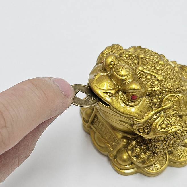 굿럭오브제 풍수거북이 한 쌍, 무광