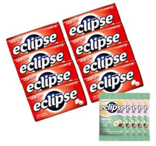 (텐바이텐)이클립스 사탕 스트로베리 Tin + 사은품, 8개, 34g