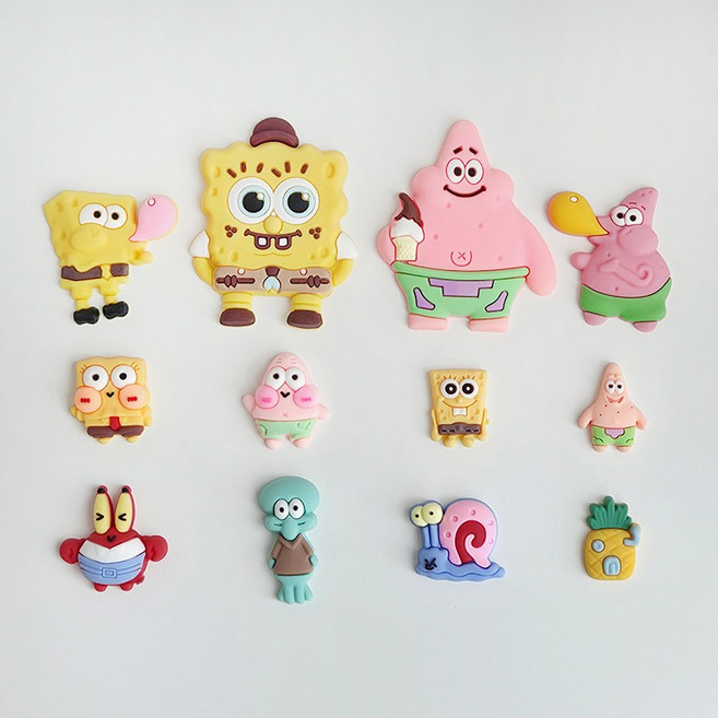 바다친구들 실내화 파츠 세트 12종