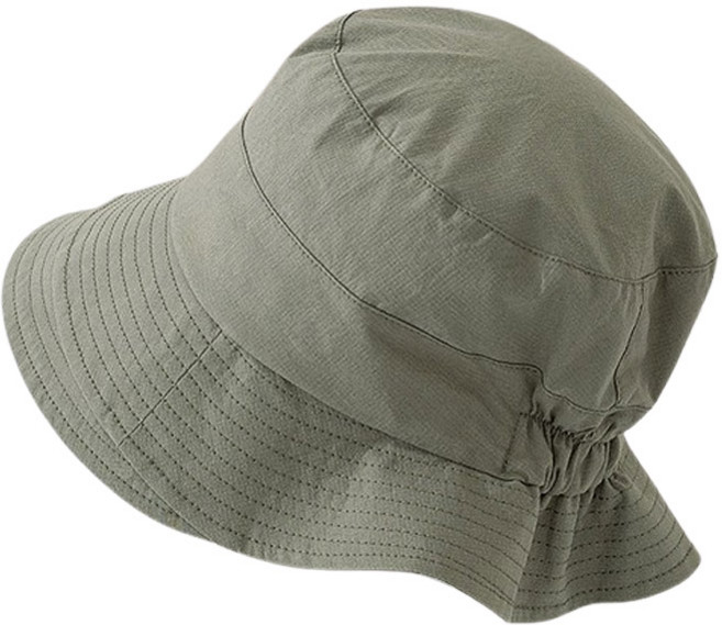 리츠제이 여성 바스락 셔링 버킷햇 밴딩 벙거지 모자