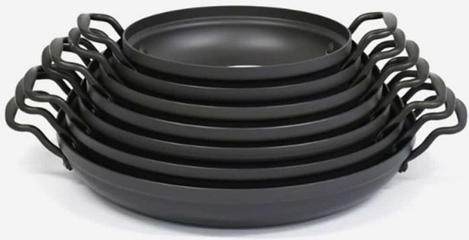 경질전골냄비 양수 낮은 제육볶음냄비 20cm