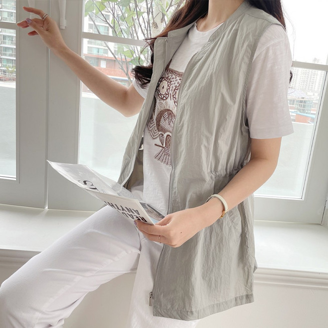 [당일출고][루시다]라잇 스트링 집업 베스트