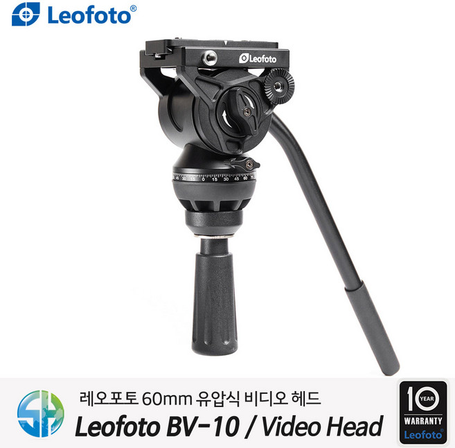 레오포토 유압식 비디오 헤드 BV-10, 1개