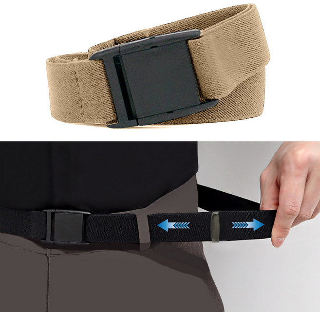 어바인 원터치 스판 벨트 빅사이즈 허리띠