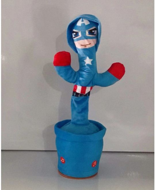 더영흥 선인장 인형 노래하고 춤추는 말따라하는 작동인형 MJS JOYFUL, 10, 1개