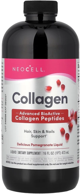 NeoCell Collagen Liquid Pomegranate 16 fl oz (473 ml), NeoCell, Collagen Liquid, Pome, 1개 - 쿠팡