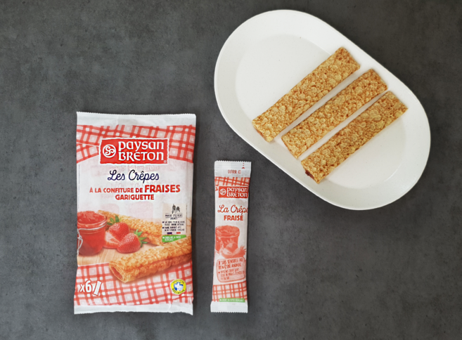 paysan BRETON 페이장브레통 딸기 크레페 180g / 프랑스, 1개