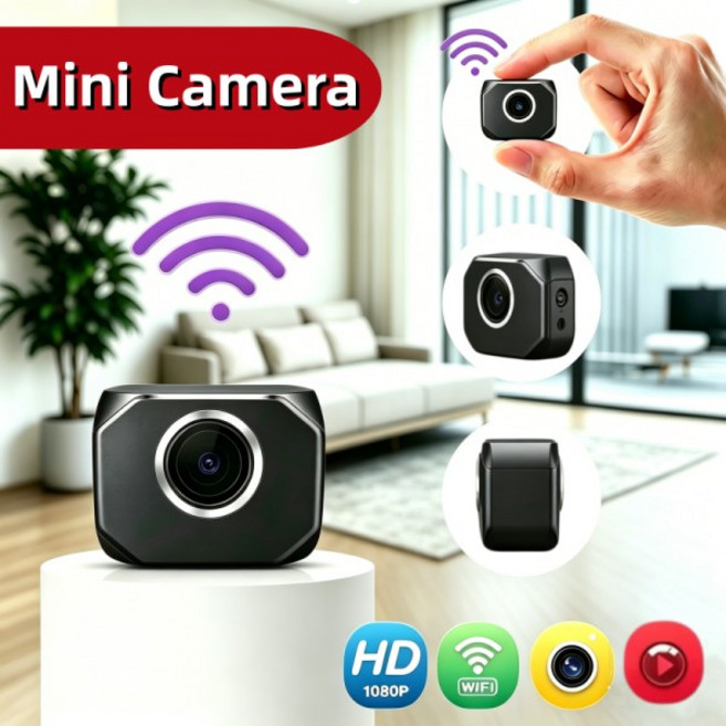 2026년형 새로운 1080P HD 미니 WiFi 카메라 AP 핫스팟 원격 모니터링 휴대용 소형 캠코더 가정용 보안 감