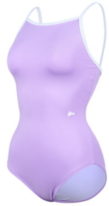 레노마수영복 여성 솔리드 U백 원피스 수영복 RN-LS2F701