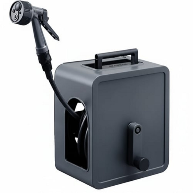 아이리스 디자인 풀커버 투웨이 호스릴 20m, 1개, 1 ALL  COLORgray(그레이컬러)