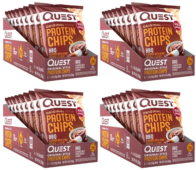 퀘스트뉴트리션 오리지널 스타일 프로틴 칩, 32g, 32개 - 쿠팡