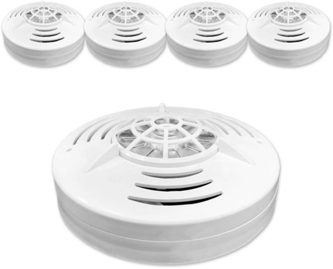 한국소방자재 정온식 감지기, 5개, 혼합색상