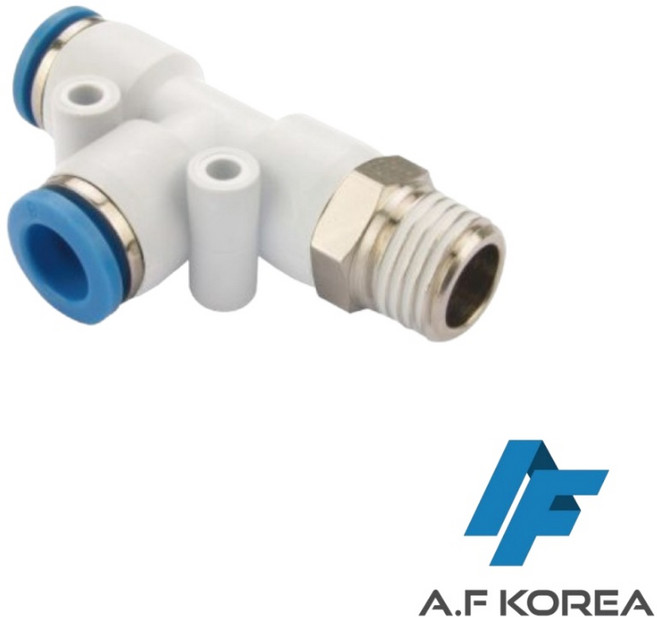 (8 10파이) Y자 원터치 휘팅 GPST KQ2Y 피팅 에어 (10EA) [에이에프코리아], FPD08-04, 1개