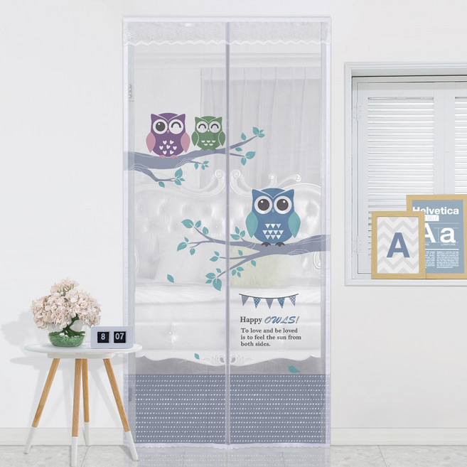 다샵 일체형 자석 모기장, 큐트아울