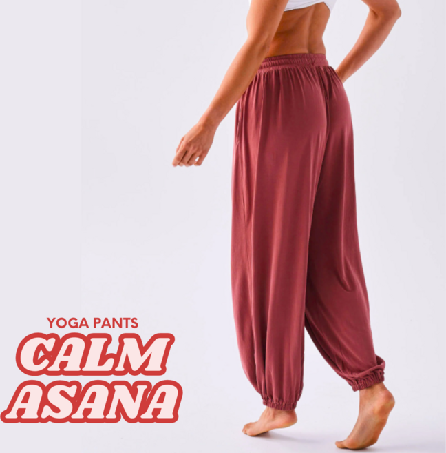 발리인미 캄아사나 요가 바지 하렘 팬츠