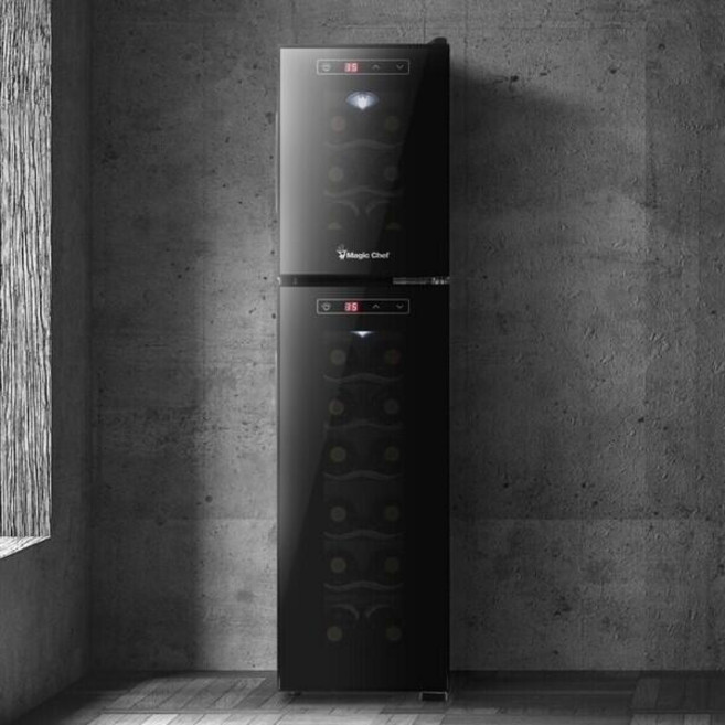 아트박스/매직쉐프 매직쉐프 저소음 와인셀러18병 50리터 와인냉장고
