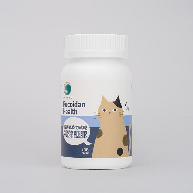 樂倍多 貓貓褐藻醣膠保健粉, 90g, 1個, 免疫/抗氧化