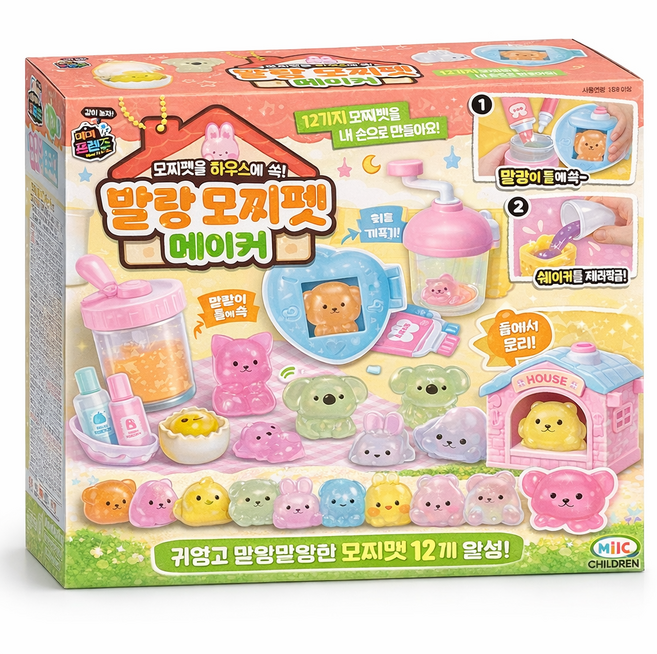 말랑 모찌펫 메이커, 혼합, 1개, 235mm