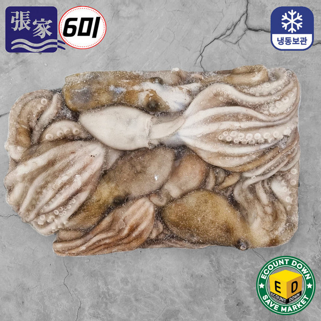 10위 - 냉동 활낙지 특A급 낙지 850g 6미, 1개, 850g (6미)