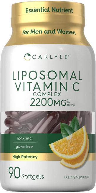 칼라일 리포좀 리포조말 비타민C 2200mg 90캡슐 LIPOSOMAL, 1개, 90정