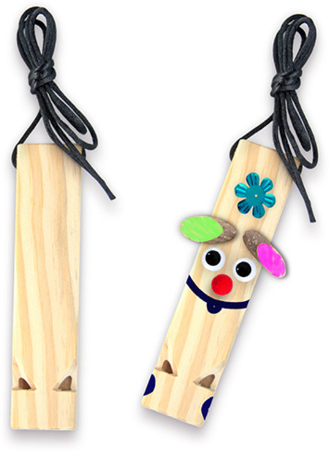 attizone 나무피리 바람개비피리 나무호루라기 만들기 공예공작재료, 나무피리-(대)