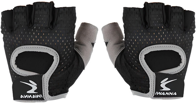 아이워너 트레이닝 라이트형 헬스장갑, 그레이, 1개