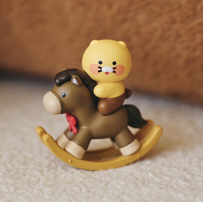 카카오프렌즈 럭키포니데이 흔들만피규어, 1개