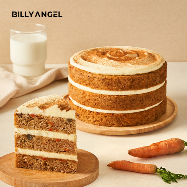 빌리엔젤 우리쌀 당근 케이크, 1개, 760g