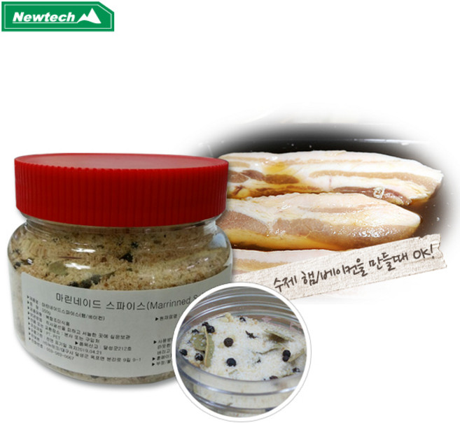 뉴테크캠쿡 바베큐소스 고기 스테이크 훈제소스, 1개