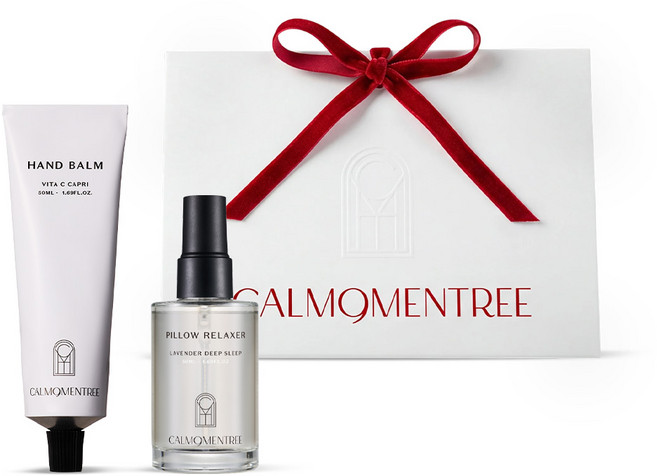캄모멘트리 비타 C 카프리 핸드 밤 & 라벤더 필로우 릴렉서 세트 (50ML/50ML), 1세트, 50ml, 비타C 핸드밤&릴렉서