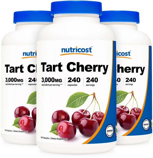 뉴트리코스트 타르트 체리 3000mg 캡슐 240정 1개, 3개 - 쿠팡