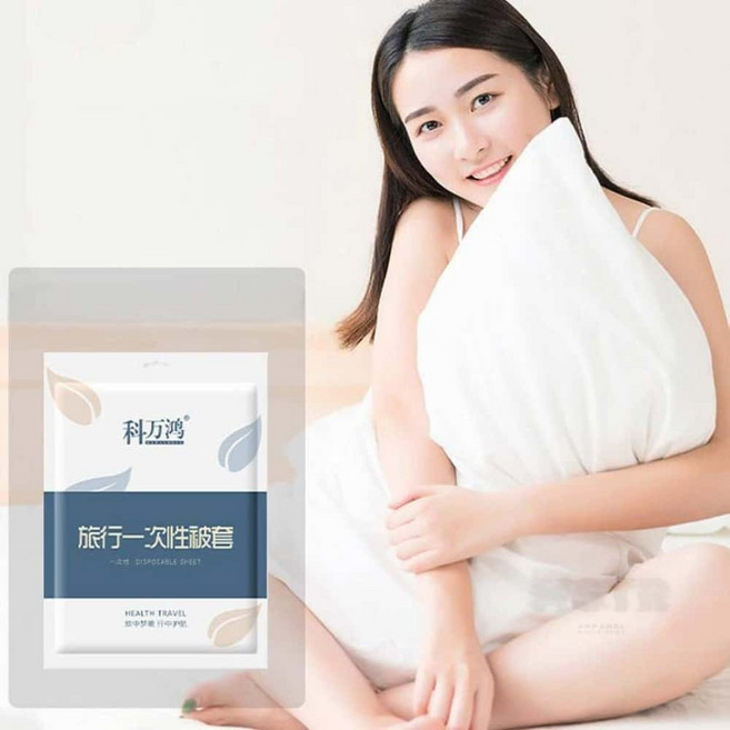 일회용 베개 커버 여행용 자루형 베갯잇