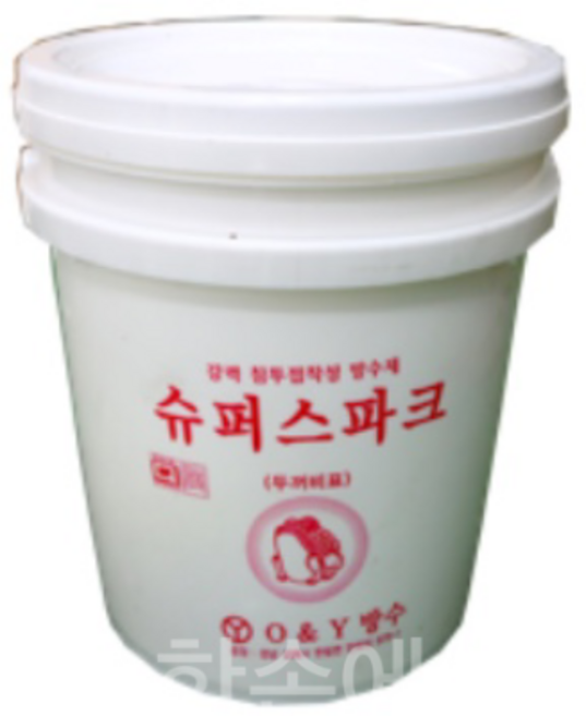 강력침투방수 슈퍼스파크 방수 18kg, 1개, 투명