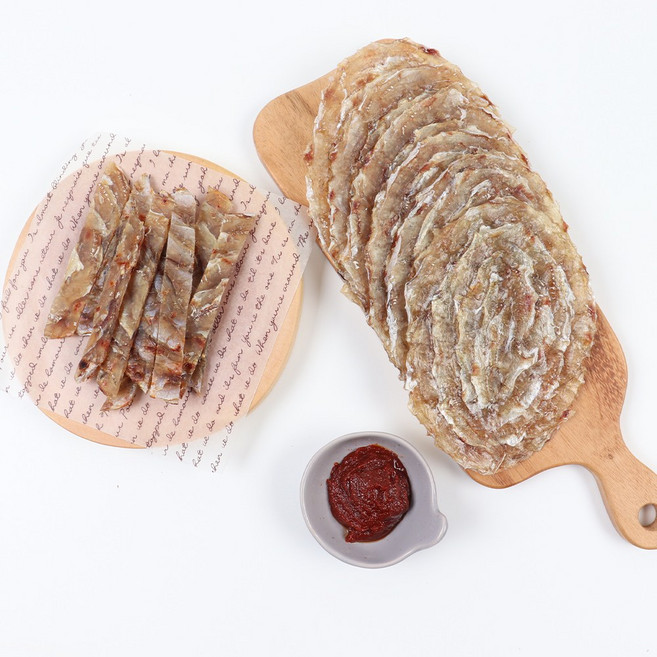 두꺼운 쥐포 (일반 쥐포 2배 중량) 순수 쥐치 어육으로 만든 쥐포, 1개, 200g(5장 내외)