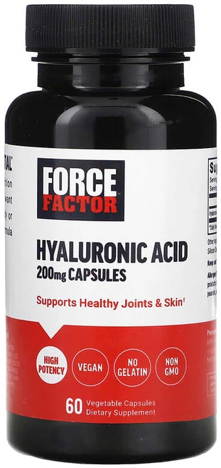 Force Factor 히알루론산 200mg 베지 캡슐 60정 FOA-66034, 1개 - 쿠팡